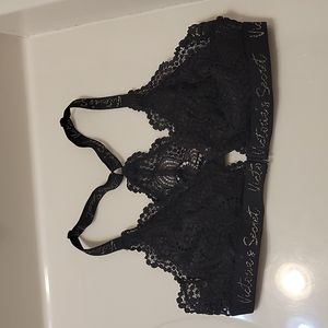 Victoria's Secret Lace Bralette Size M Black